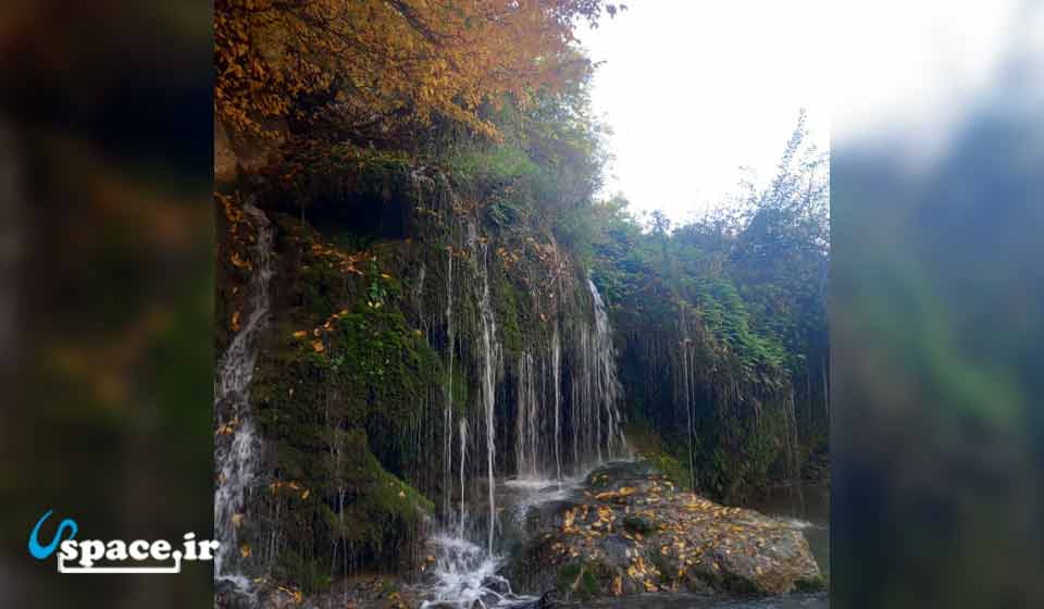 آبشار حمام خدایی - گالیکش - روستای پنو