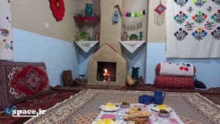 نمای داخلی اتاق های اقامتگاه بوم گردی انجول - گالیکش - روستای پنو